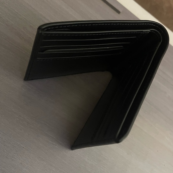 TUMI Double bifold black men’s wallet - Picture 6 of 13